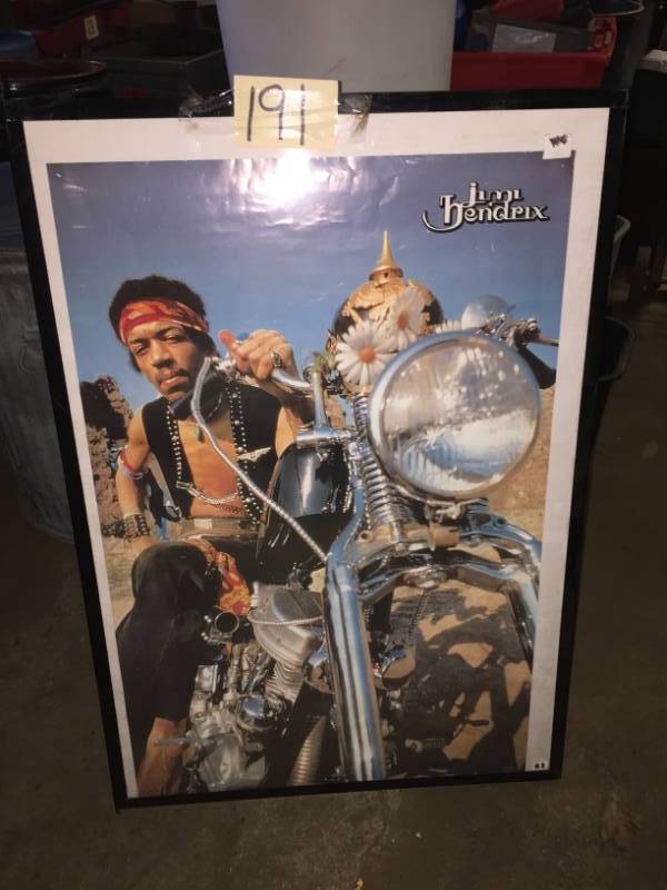 lot 191 image: Jimi Hendrix poster