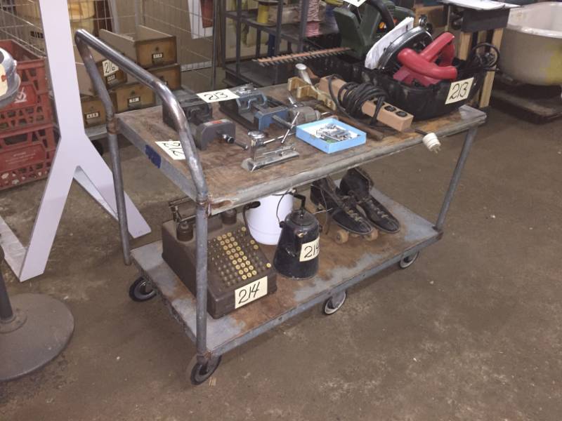 lot 212 image: Cargo Cart Galvanized