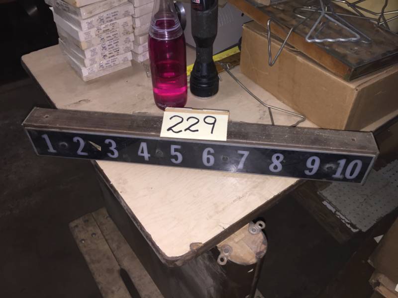 lot 229 image: Waitress Call Sign (Board) Your Order is Ready