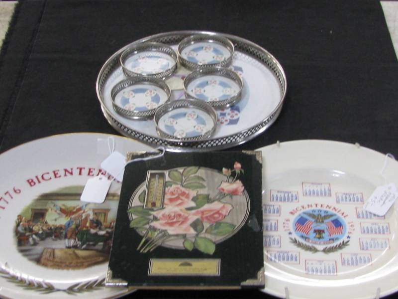 lot 19 image: Bicentennial Plates