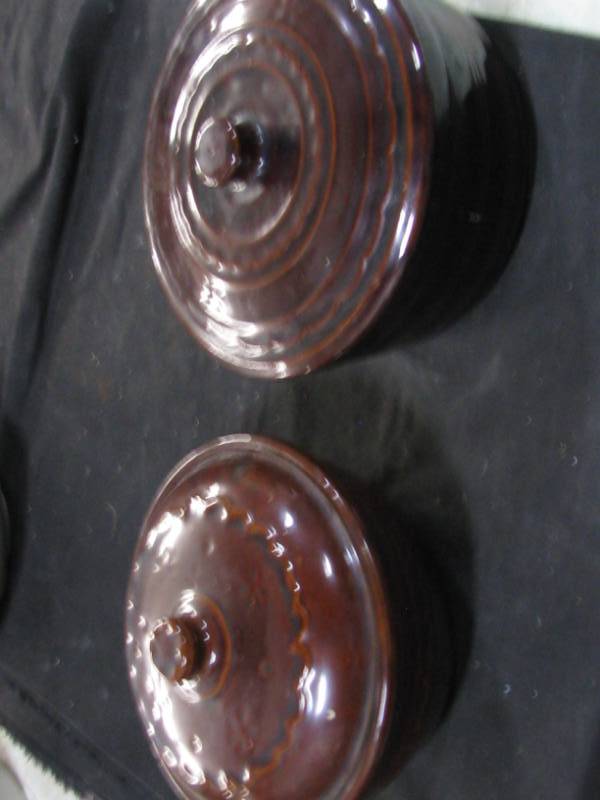 lot 51 image: Crock Bean Pots