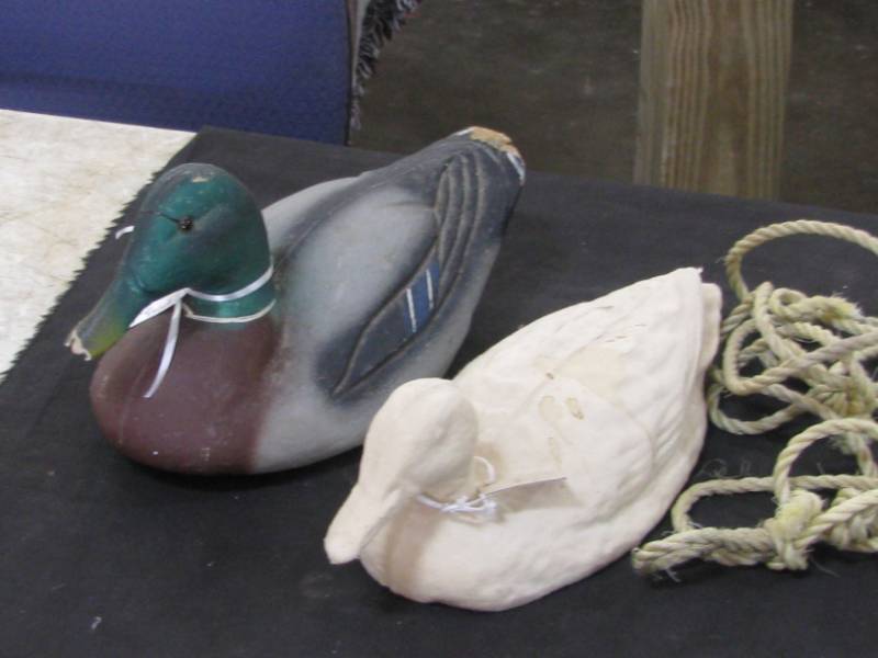 lot 86 image: Duck Decoys