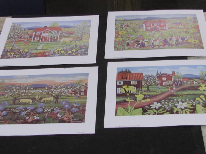 lot 96 image: Rustic Sweden Prints