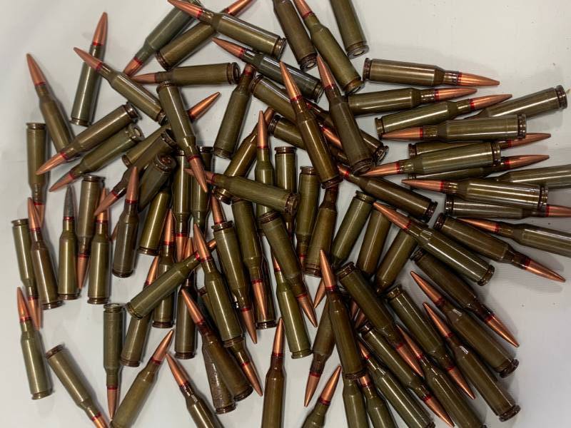 lot 20 image: 120 Rounds 5.45 x 39  (AK47 Ammo)
