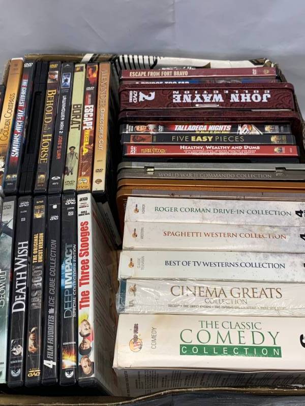 lot 111 image: Large Collection of DVDs and Box Sets