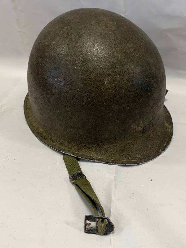 lot 112 image: Antique Metal Military Helmet