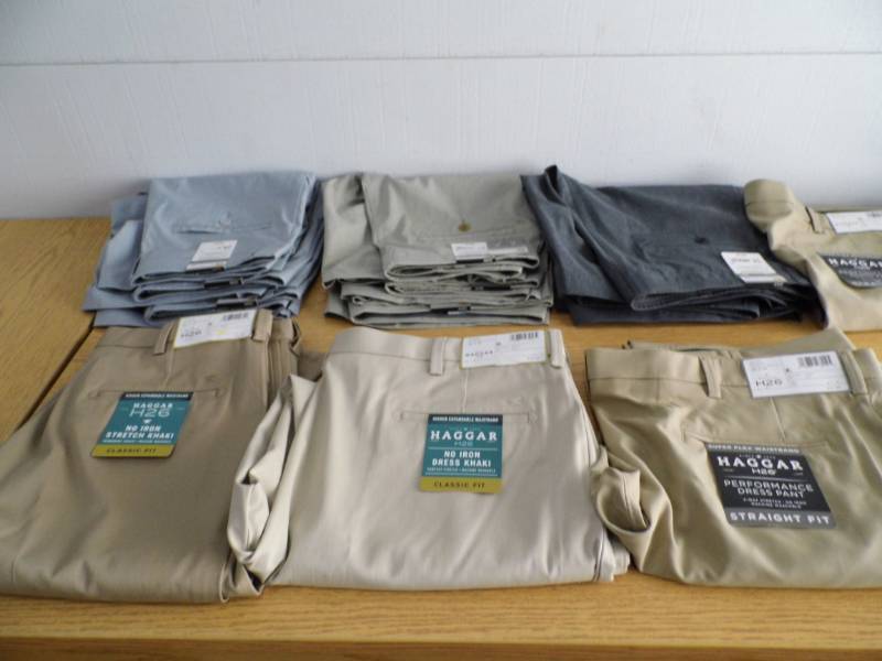 lot 12 image: Hagar Khakis - Nicklaus Shorts -