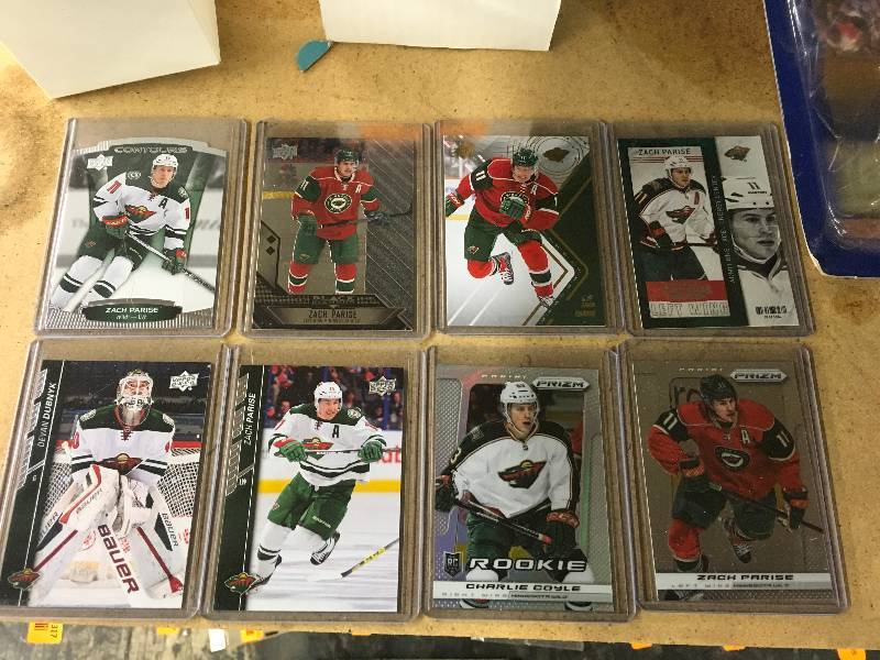 lot 263 image: Minnesota Wild Cards