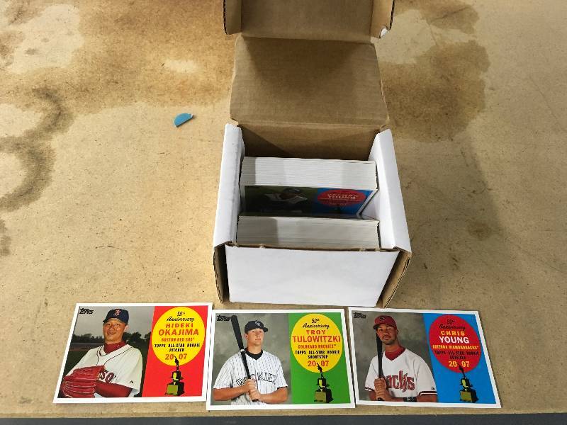 lot 267 image: 2008 Topps Rookie All Star Team Card Set