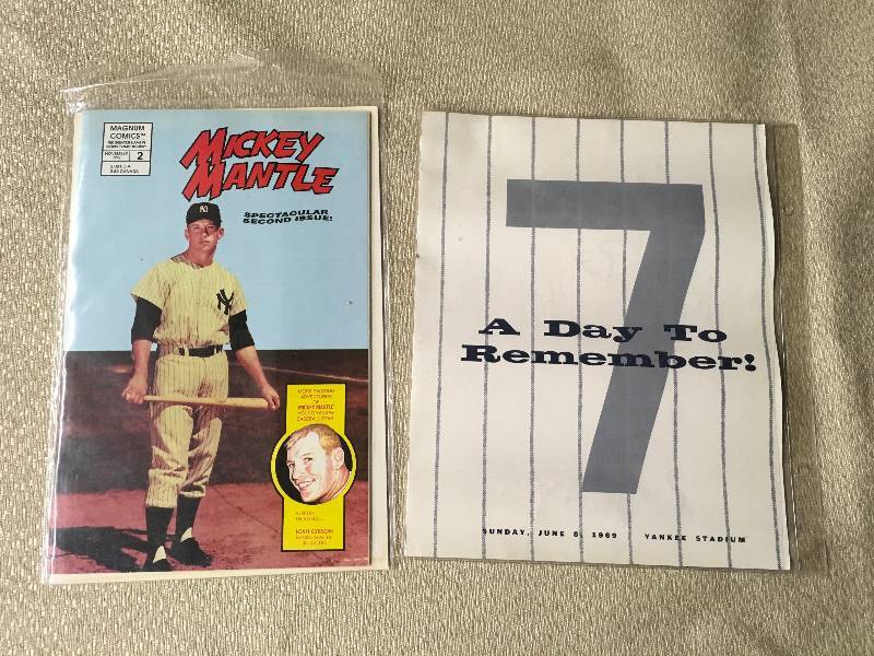 lot 271 image: Mickey Mantle Memorabilia