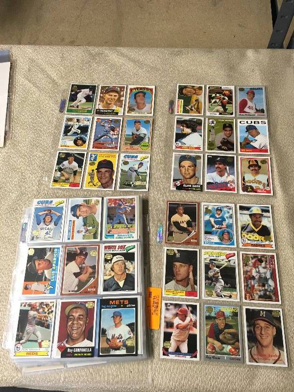 lot 288 image: Vintage MLB Cards