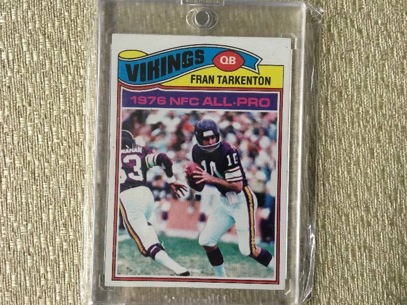 lot 317 image: Fran Tarkenton Card