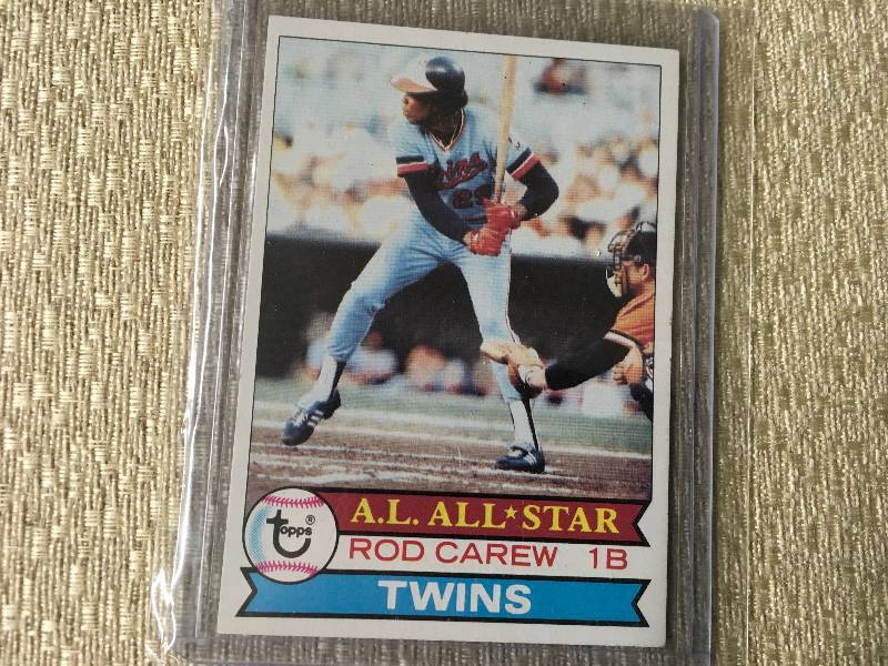 lot 322 image: Rod Carew Card