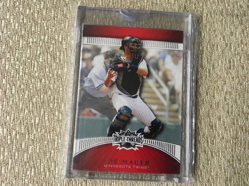 lot 323 image: Joe Mauer Card 11