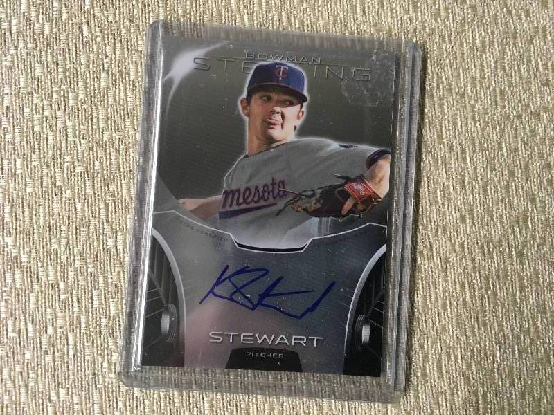 lot 337 image: Autographed Kohl Stewart Card