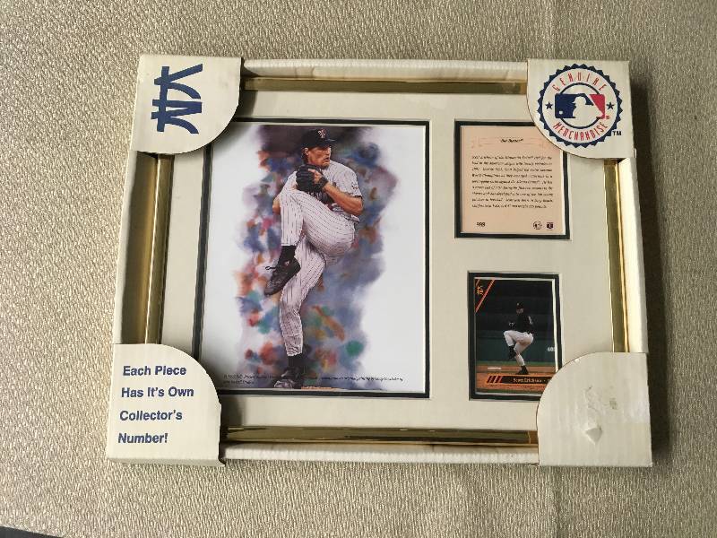 lot 360 image: Scott Erickson Collectors Framed Photographed