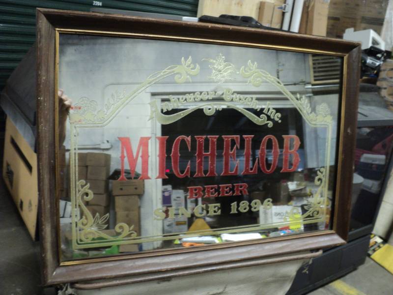 Michelob Beer Mirror 26 x 18...