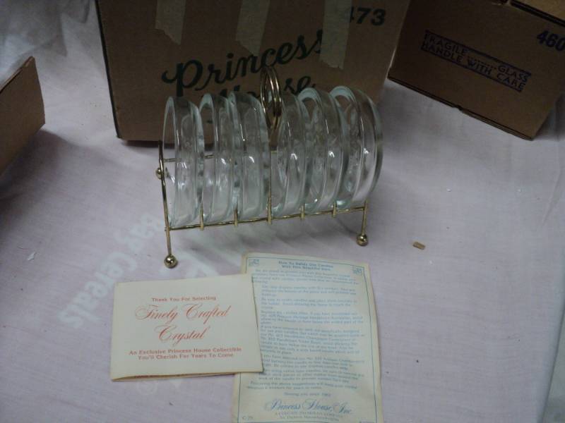 Princess House set of 6 Crystal in ...