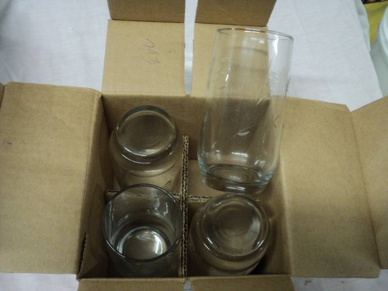 Princess House set of 4 Crystal Gla...