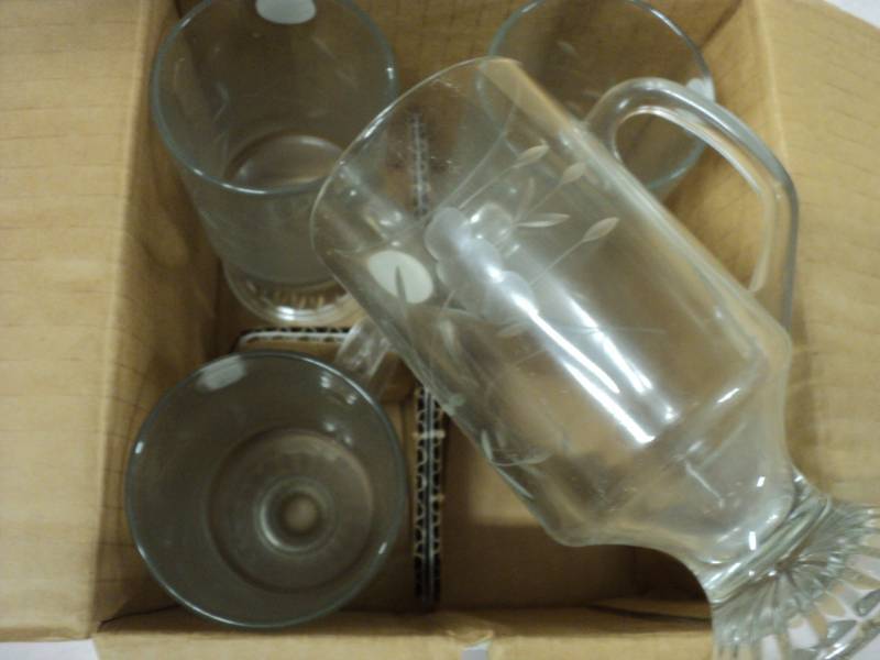 Princess House Set of 4 Crystal Mug...