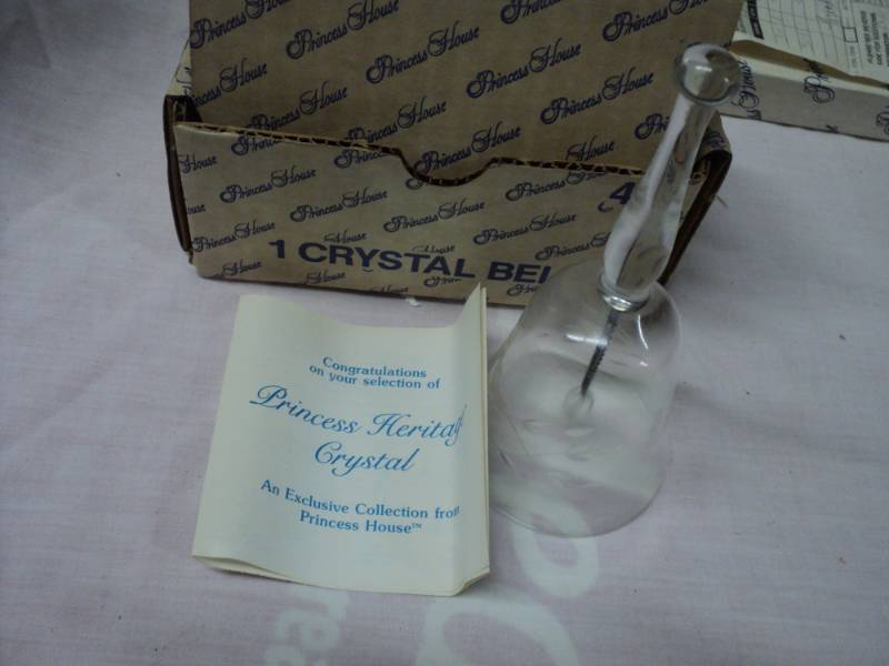 Princess House Crystal Bell #495 N...
