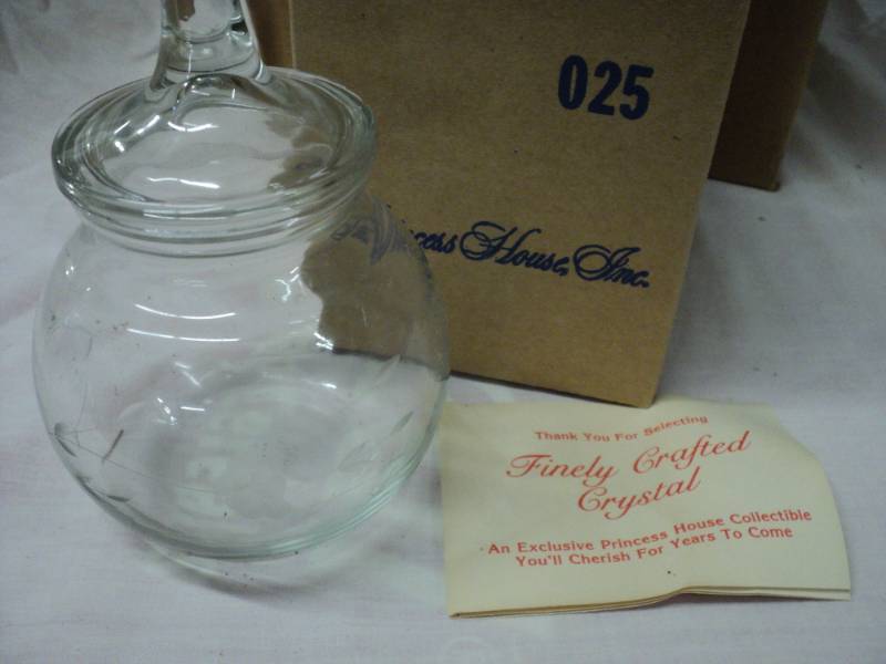 Princess House Glassware #025 New ...