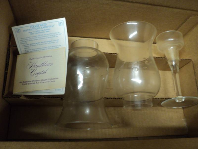 Princess House Handblown Crystal #4...