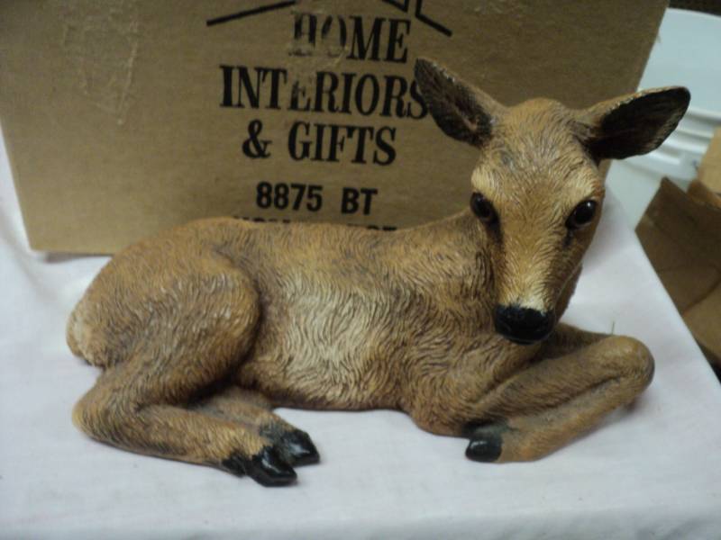 Home Interior Deer 9 X 6 Collectibles Vintage