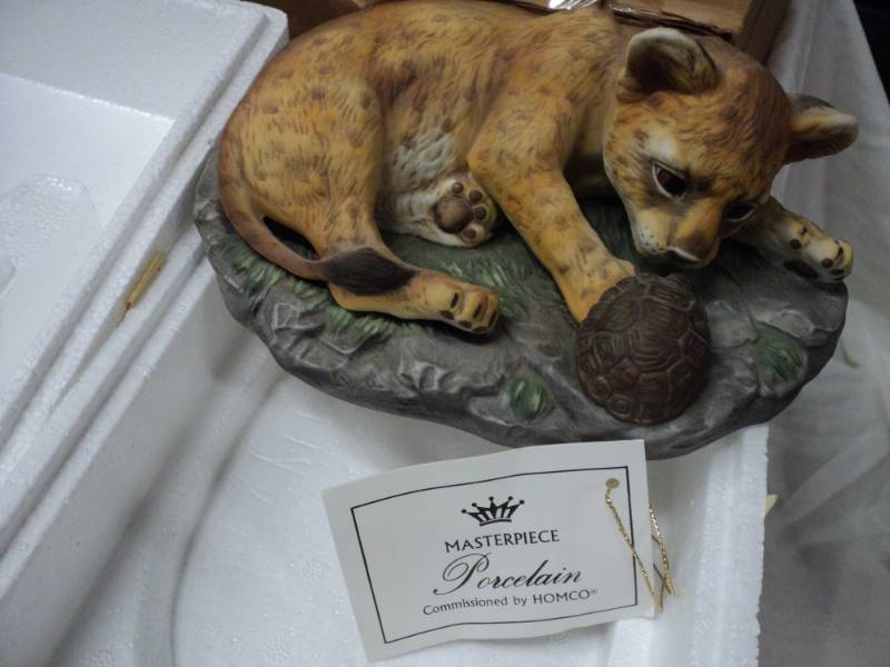 Homco Masterpiece Porcelain, New in...