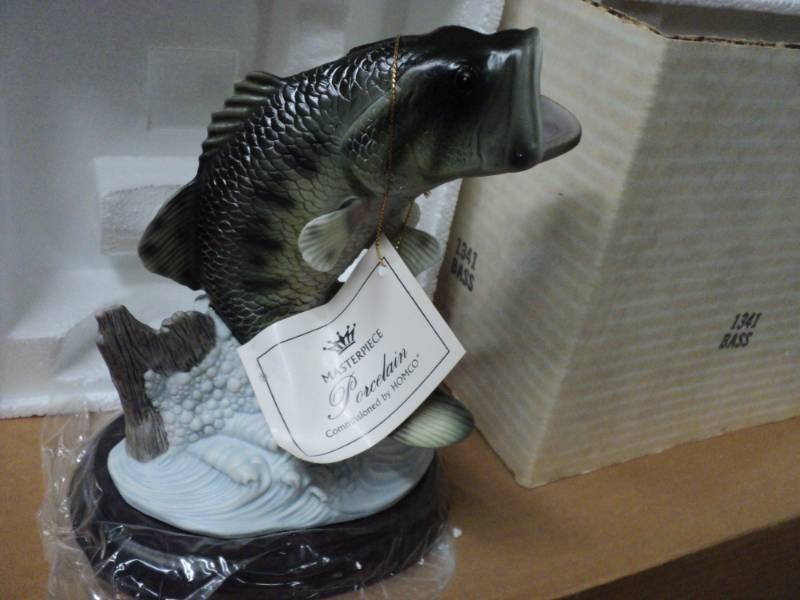 Homco Masterpiece Porcelain Bass Mi...