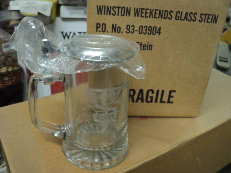 Winston Weekends Glass Stein...