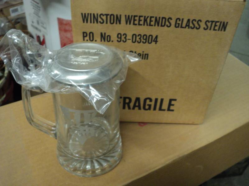 Winston Weekends Glass Stein...