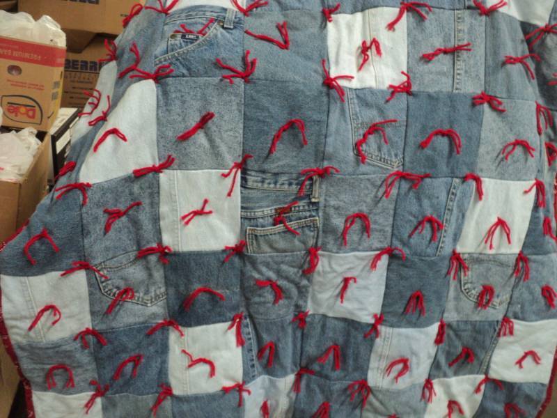 Denim Quilt 42 x 66...