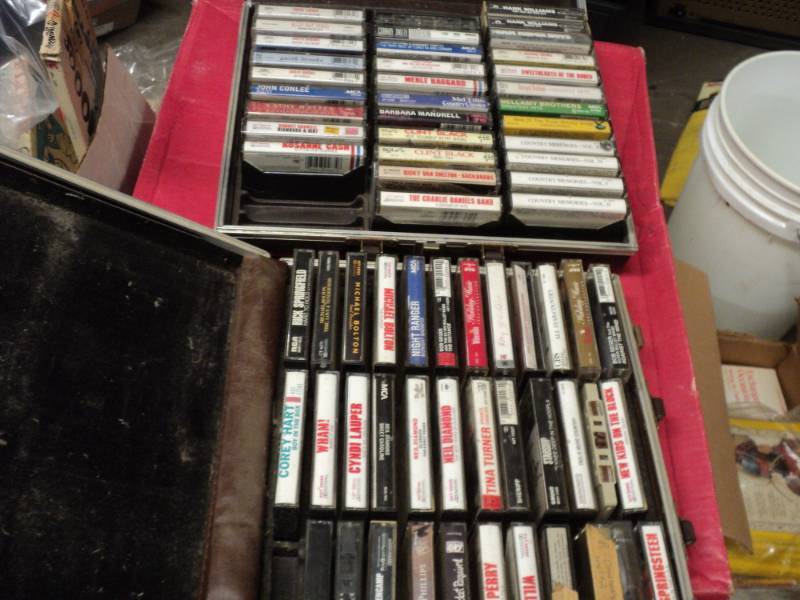 2 Cases Full of Cassette Tapes...