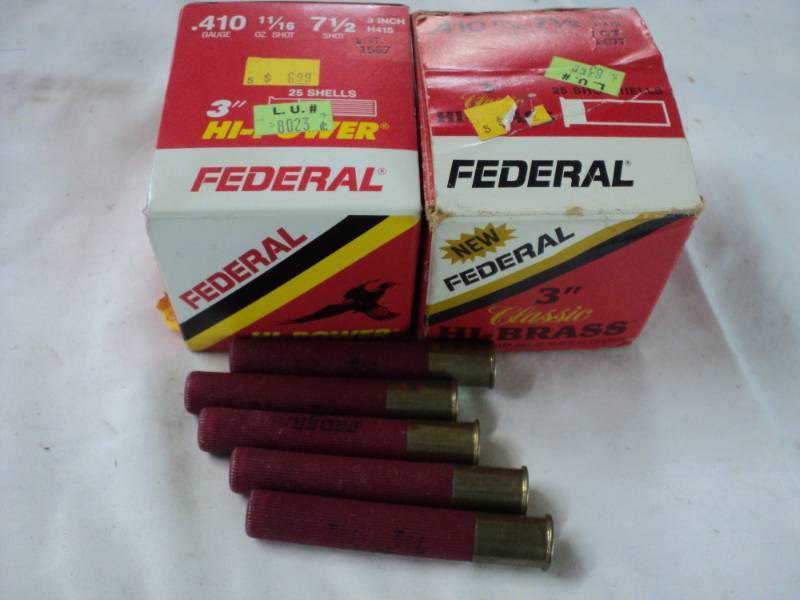 Federal 13 Hi Power.410 Gauge 111...