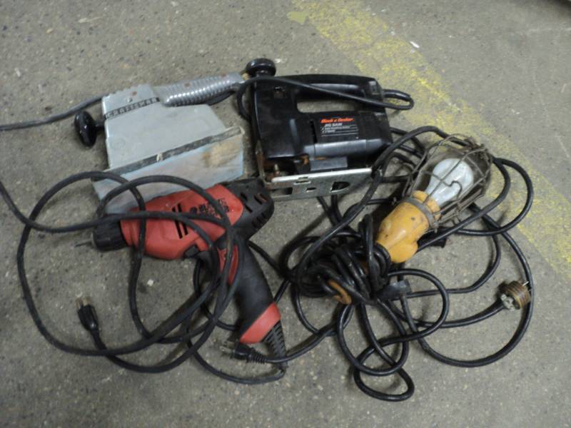 Tools and Trouble Light...