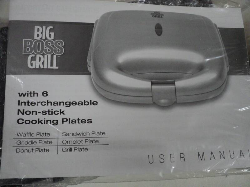 Big Boss Grill with 6 Inter Changea...