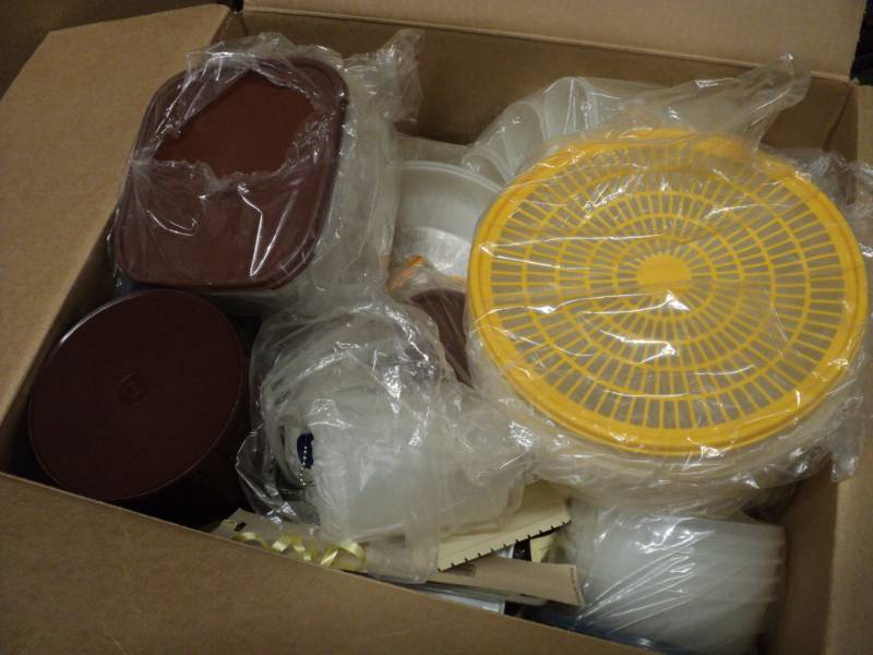 Box of Tupperware must new...