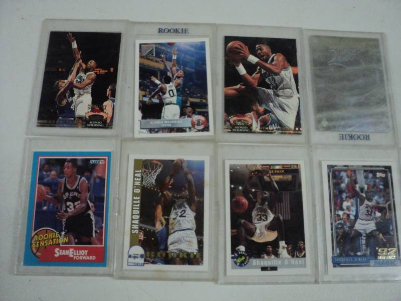 8 Basketball Cards...