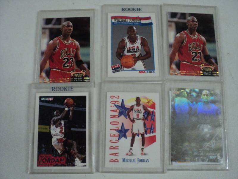 6 Basketball Cards...