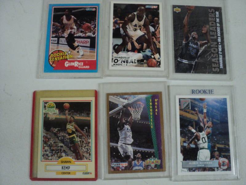 6 Basketball Cards...