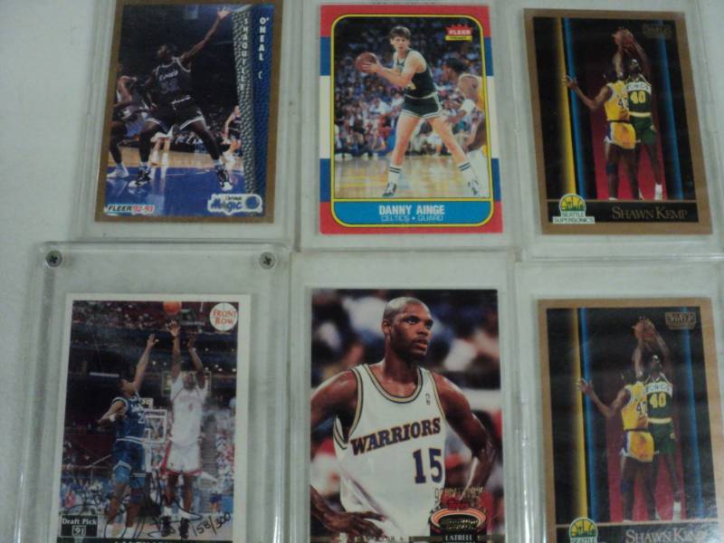 6 Basketball Cards...