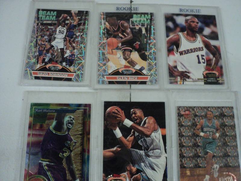 6 Basketball Cards...