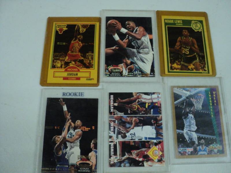 6 Basketball Cards...