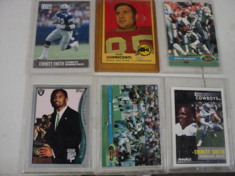 6 Football Cards...