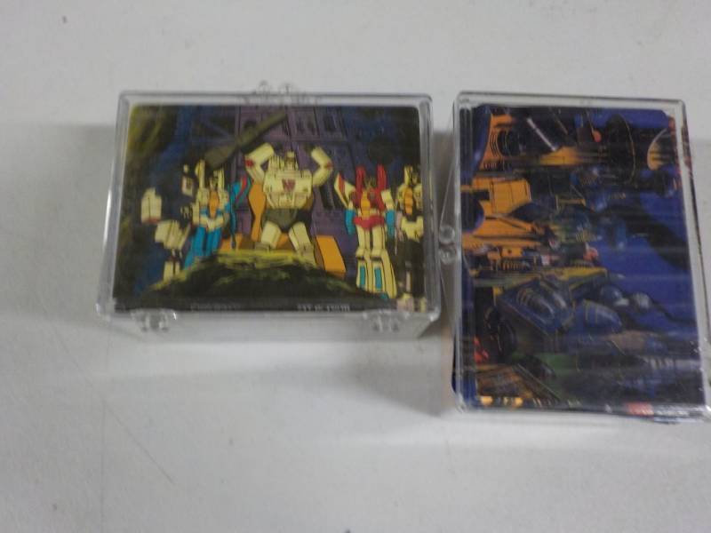 2 Cases Full of Transformers Cards...