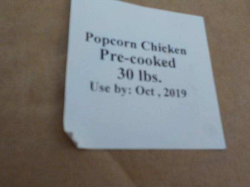 30 lbs. Pre Cooked Popcorn Chicken ...