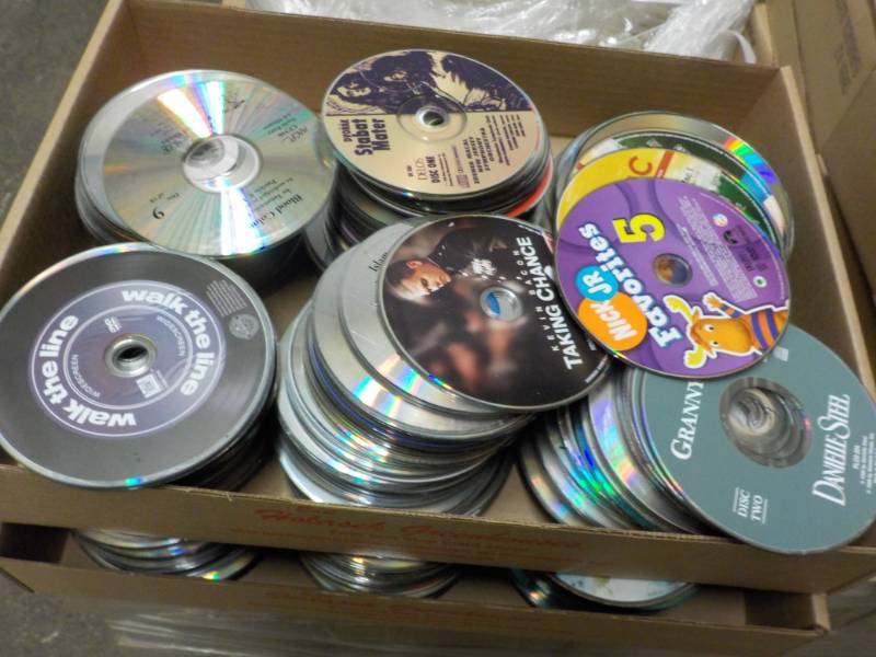 300 or more DVDs, CDs and Games...