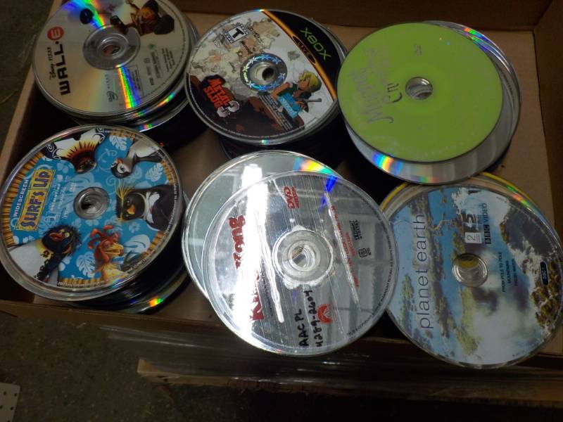 300 or more DVDs, CDs and Games...