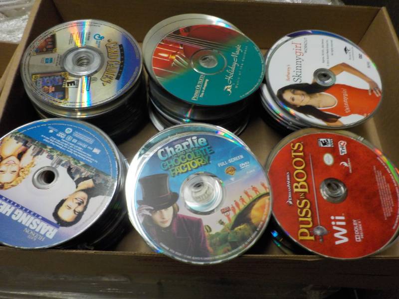300 or more DVDs, CDs and Games...